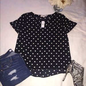Brand NEW! Loft (Ann Taylor) short sleeve blouse